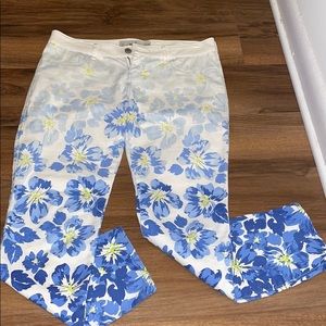 Hollister Floral Jeans